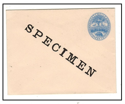 SEYCHELLES - 1895 15c blue PSE unused with SPECIMEN applied diagonally in black.  H&G 2.