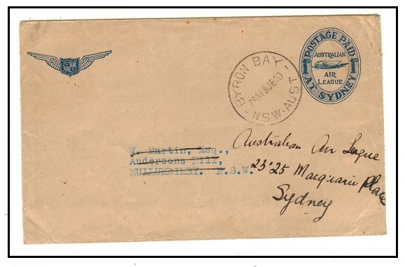 AUSTRALIA - 1940 1d blue 