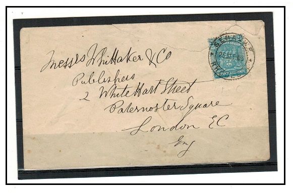 RHODESIA - 1903 2 1/2d rate cover to UK used at SEBAKWE.