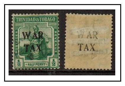 TRINIDAD AND TOBAGO - 1917 1/2d green 