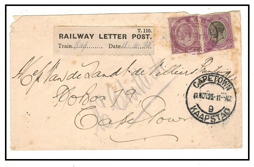 SOUTH AFRICA - 1925 8d rate 