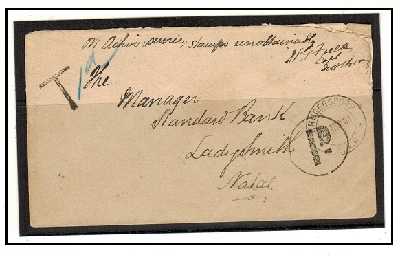 TRANSVAAL - 1901 stampless 