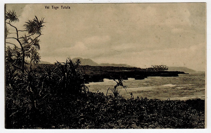 SAMOA - 1905 unused picture postcard depicting 