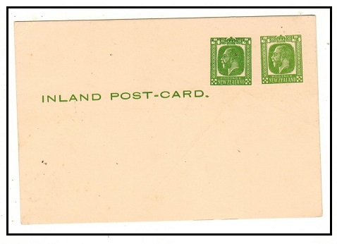 NEW ZEALAND - 1931 1/2d + 1/2d green PSC unused.  H&G 30.