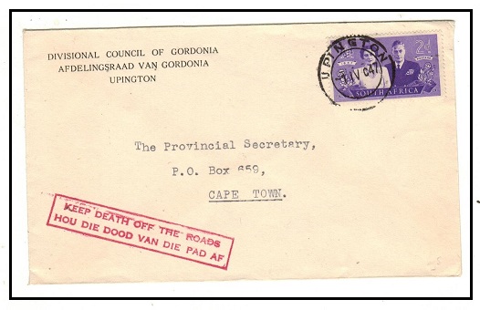 SOUTH AFRICA - 1947 2d rate local  
