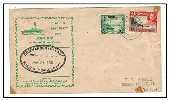 BERMUDA - 1937 illustrated 