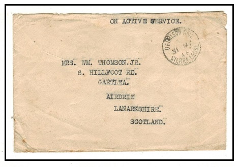 SIERRA LEONE - 1946 stampless 
