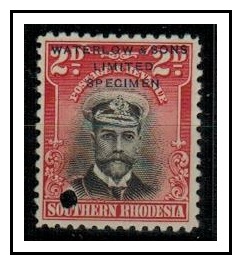 SOUTHERN RHODESIA - 1924 2d 