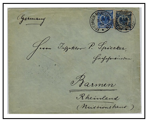 NEW GUINEA - 1898 20pfg (x2) 