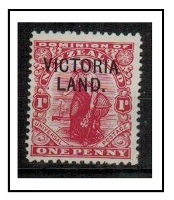 NEW ZEALAND - 1911 1d carmine U/M 