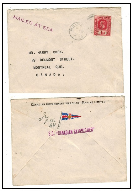 ST.KITTS - 1928 1 1/2d rate 