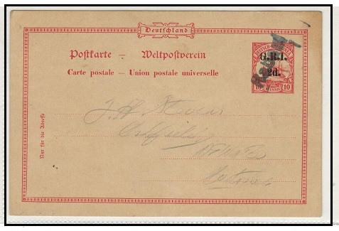 NEW GUINEA - 1915 10pfg carmine German 