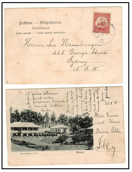 NEW GUINEA - 1905 10pfg German 