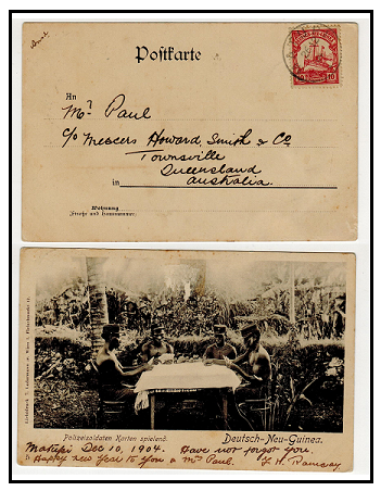 NEW GUINEA - 1904 10pfg German 
