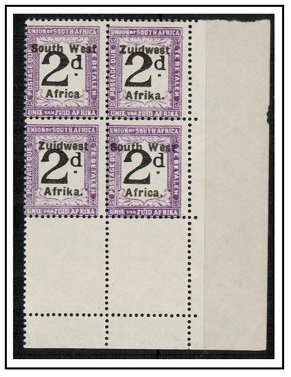 SOUTH WEST AFRICA - 1926 2d 