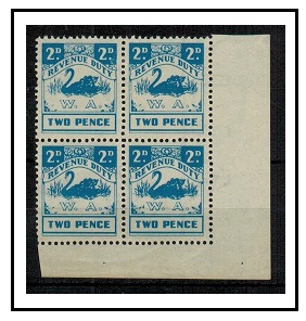 AUSTRALIA - 1955 2d blue 