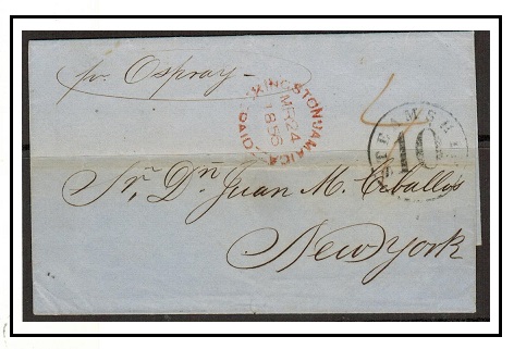 JAMAICA - 1856 use of 