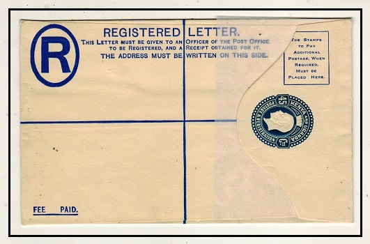 K.U.T. - 1930 45c blue RPSE (size G) unused.  H&G 2.