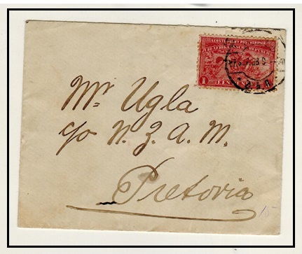 TRANSVAAL - 1898 1d red 