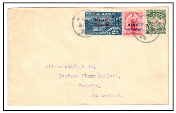 NIUE - 1902 cover to New Zealand.