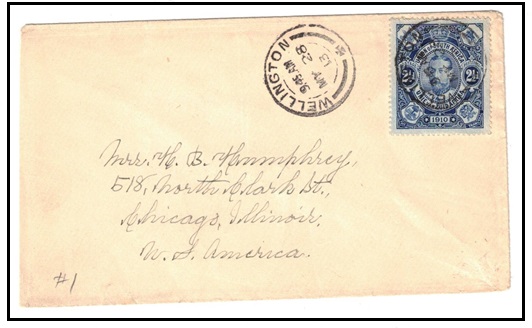 SOUTH AFRICA - 1913 2 1/2d 