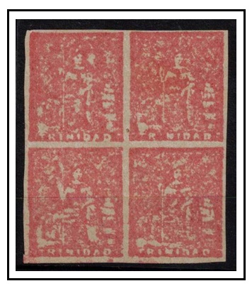 TRINIDAD AND TOBAGO - 1860 (1d) red 