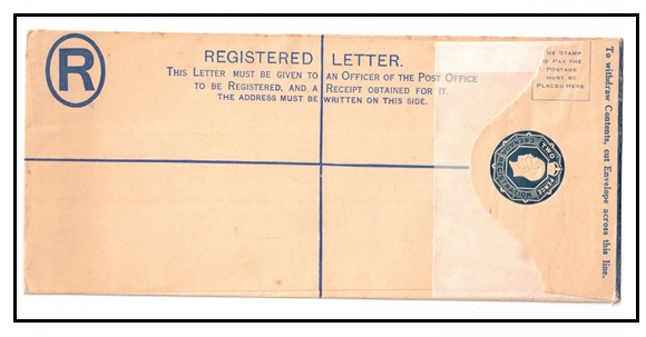 GRENADA - 1936 2d blue RPSE (size H2) unused.  H&G 8b.