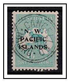 NAURU - 1918 1/- emerald 