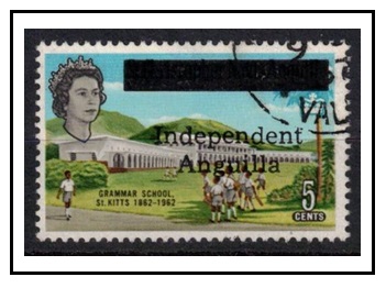 ANGUILLA - 1967 5c  