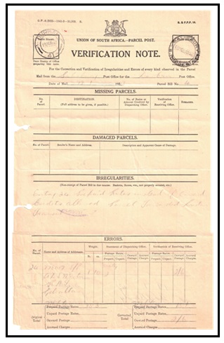 SOUTHERN RHODESIA - 1943 use of 