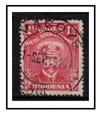 RHODESIA - 1919 use of 1d 