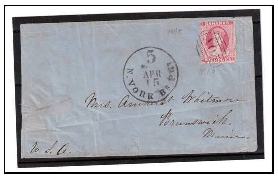 BAHAMAS - 1864 4d 