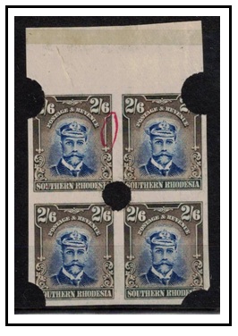 SOUTHERN RHODESIA - 1924 2/6d 