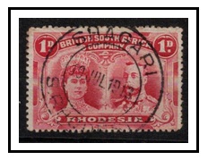 RHODESIA - 1910-13 1d 