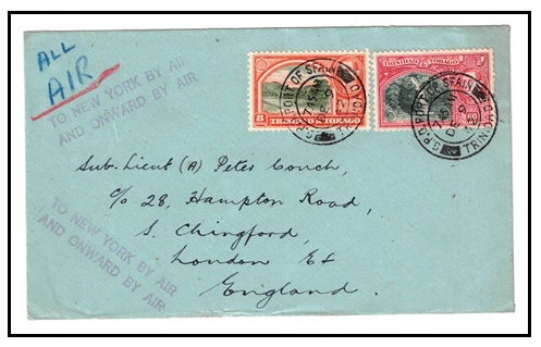 TRINIDAD AND TOBAGO - 1942 68c rate 