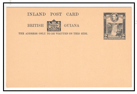 BRITISH LEVANT - 1938 2c black PSC unused.  H&G 12.