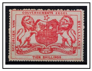 BECHUANALAND - 1884 10/- red 