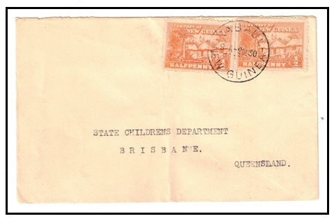 NEW GUINEA - 1930 1/2d orange 