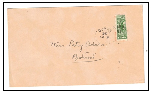 NEWFOUNDLAND - 1936 2c 