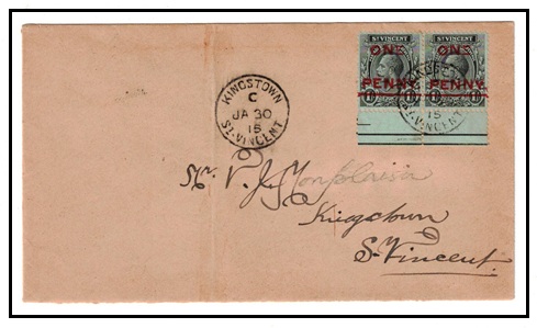 ST.VINCENT - 1915 