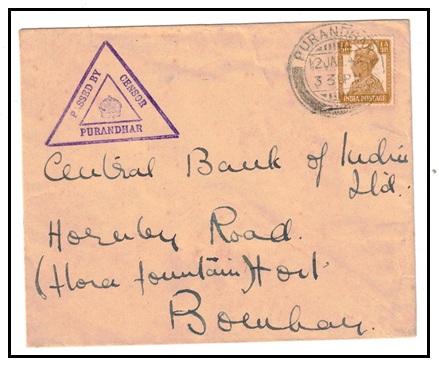 INDIA - 1942 1a3p rate 