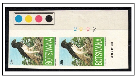 BECHUANALAND (Botswana) - 1993 25t 