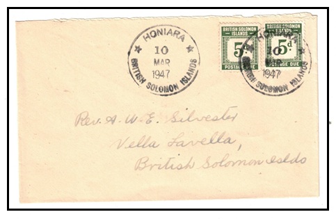 SOLOMON ISLANDS - 1947 local 