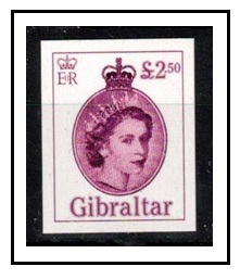 GIBRALTAR - 2014 2.50 official IMPERFORATE PROOF.