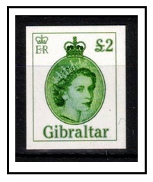 GIBRALTAR - 2014 2 official IMPERFORATE PROOF.