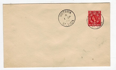 ST.LUCIA - 1958 unaddressed cover from VICTORIA.