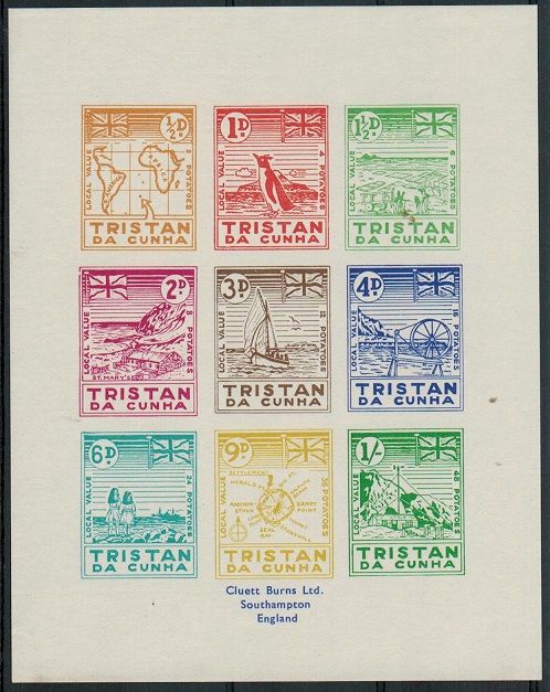 TRISTAN DA CUNHA - 1962 reprinted ESSAYS of the