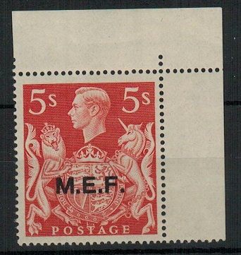 B.O.F.I.C. (MEF) - 1947 5/- red 