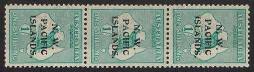 NEW GUINEA (N.W.P.I.) - 1915 1/- emerald 