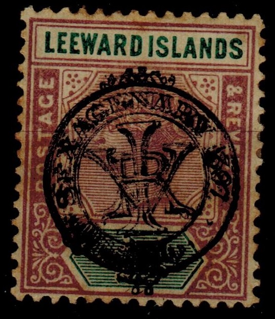 LEEWARD ISLANDS - 1897 1/2d 